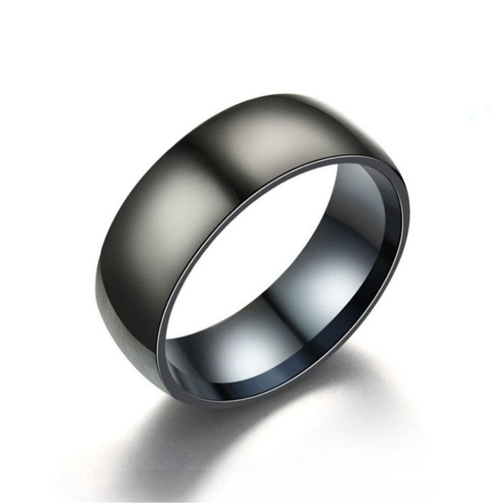 Men’s Matte Black Tungsten Carbide Ring NWT